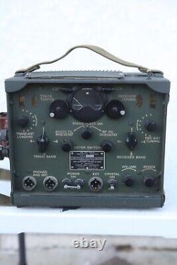 Navy Dept CRI-43044 Transmitter Receiver TBY-8 Windtalker