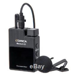 New COMICA BoomX-D D2 2.4G Digital Wireless Microphone Transmitter Receiver Kit