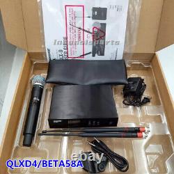 New QLXD4 Receiver with BETA58A QXLD2 Transmitter QLXD4/BETA58A US Stock