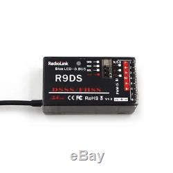 New Radiolink 2.4G AT9S R9DS Radio Control System 9CH Transmitter & Receiver M2