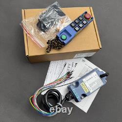 New SAGA1-L8B 1 Receiver + 1 Transmitter DC24V Crane Wireless Remote Controller