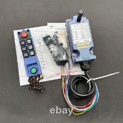New SAGA1-L8B 1 Receiver + 1 Transmitter DC24V Crane Wireless Remote Controller