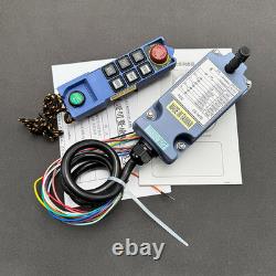 New SAGA1-L8B 1 Receiver + 1 Transmitter DC24V Crane Wireless Remote Controller