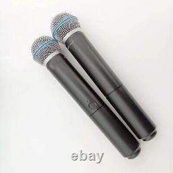 New Wireless Vocal System SHURE BLX288 / Beta58A with2 BETA58 Microphones