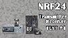 Nrf24 Radio Receiver And Transmitter Test