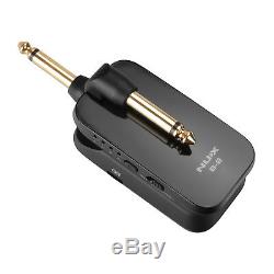 NuX B-2 Digital 2.4 GHz Wireless Guitar System with Transmitter & Receiver Black