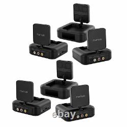 Nyrius 5.8GHz Wireless Video & Audio Sender Transmitter & 3 Receivers