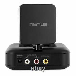 Nyrius 5.8GHz Wireless Video & Audio Sender Transmitter & 4 Receivers