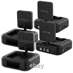 Nyrius 5.8GHz Wireless Video & Audio Sender Transmitter & Receiver 2 PACK