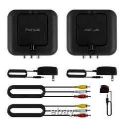 Nyrius 5.8GHz Wireless Video & Audio Sender Transmitter & Receiver 2 PACK