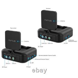 Nyrius 5.8GHz Wireless Video & Audio Sender Transmitter & Receiver 2 PACK
