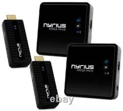 Nyrius ARIES Prime Wireless HDMI Transmitter & Receiver System 2 Pack