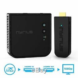 Nyrius Aries Pro Wireless HDMI Transmitter and Receiver to Stream HD 1080p 3D