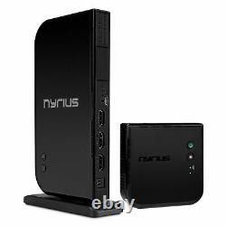 Nyrius Wireless HDMI 2 Input Transmitter & Receiver Streaming HD 1080p 3D Video