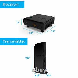 Nyrius Wireless HDMI 2 Input Transmitter & Receiver Streaming HD 1080p 3D Video