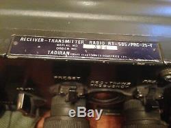 PRC/RT 505-25-T. Military RECEIVER TRANSMITTER Field Radio Set