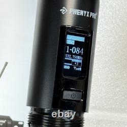 Phenyx Pro Dual-Channel Wireless Microphone System, PTAU-2