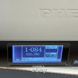 Phenyx Pro Dual-Channel Wireless Microphone System, PTAU-2