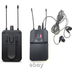 Portable UHF Wireless in-ear monitor system for stage performance transmitter