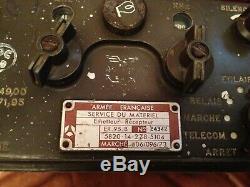 Prc-77 Prc-25 Military Radio Of Frech Army Receiver Transmitter Er. 95. B