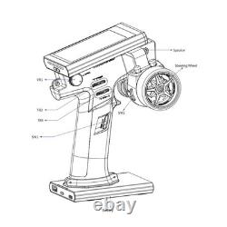 Professional FlySky Noble NB4+ 2.4GHz Radio System Touch Screen RC Transmitter
