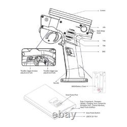 Professional FlySky Noble NB4+ 2.4GHz Radio System Touch Screen RC Transmitter