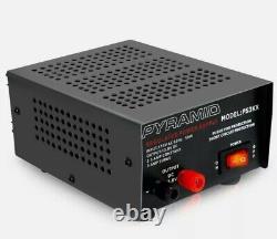 Pyramid PS3KX Fully Regulated 2.5 Amp Power Supply 3 Amp Surge