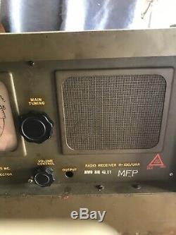 R-100/URR MFP Military Receiver-Transmitter Radio VTG WW2 MORAL BOOSTER