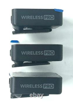 RØDE Wireless PRO 2x TX + 1x RX Dual Channel Wireless Microphone System Great