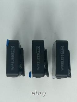 RØDE Wireless PRO 2x TX + 1x RX DualChannel Wireless Microphone System Unit Only