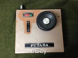 RARE! 1970'S FUTABA 2 Channel TRANSMITTER RECEIVER FP-T2F R/C RADIO CONTROL