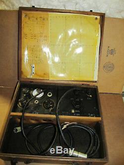 RARE CMS WWII Suitcase Spy Radio Transmitter Receiver