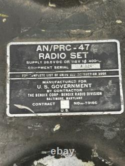 RARE! Vintage Receiver Transmitter Radio RT-671/PRC-47 CY-3762/PRC-47