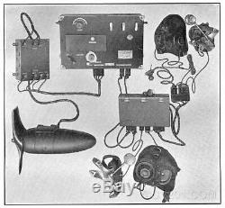 RARE Western Electric SCR-68 Radio Transmitter Receiver VT-1 VT-2 Tubes WWI