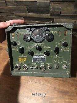 RARE World War II US Navy Code Talker Field Radio Transmitter Receiver