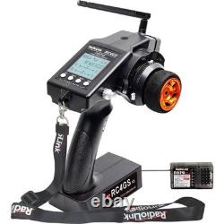 RC Car Transmitter Receiver Combo 2.4GHz 30 Models Storage for RC Crawler