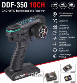 RC Radio Transmitter and Receiver 10 Channel DDF-350 with P10FG X6DCG Receiver 1