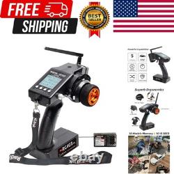 RC4GS V3 5 Channels RC Transmitter and Receiver, 2.4GHz Surface Remote Contro