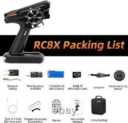 RC8X 8 Channels RC Transmitter with R8FG&R4FGM Gyro Receivers