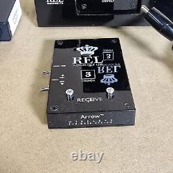 REL Acoustics ArrowT Wireless Transmitter and Receiver Version 3 Black Used