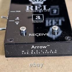 REL Acoustics ArrowT Wireless Transmitter and Receiver Version 3 Black Used