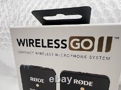 RODE Wireless GO II Microphone System Single Transmitter & Receiver WIGOIIS