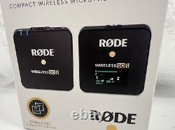 RODE Wireless GO II Microphone System Single Transmitter & Receiver WIGOIIS