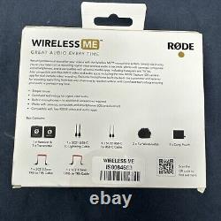 RODE Wireless Me Receiver & Transmitter Microphone Kit BRAND NEW