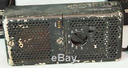 RS-6 Radio Transmitter Receiver CIA 1956 Clandestine Spy High Frequency Radio