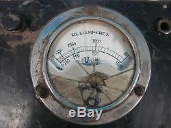 Radio Receiver Marconi Era Transmitter Victor Voltage Frequency Regulator Meter