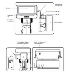 Radio Transmitter Remote Controller with FGR4S Receiver for Control Car Boat
