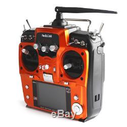RadioLink AT10 II 2.4G 10CH Transmitter with R12DS Receiver Radio for Helicopter