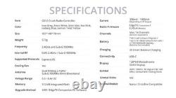 RadioMaster GX12 Crsuh Dual-Band Gemini-X ELRS Radio Controller (Glacier Blue)