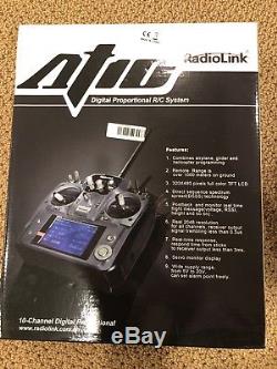 Radiolink AT10 2.4G 12CH RC Transmitter Radio with R12DS Receiver RPM-01 ZO